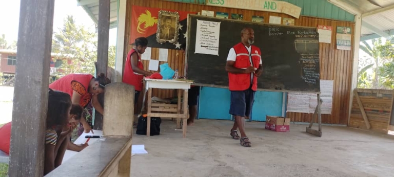 Red Ready Project Activities implementation in the East New Britain Province.